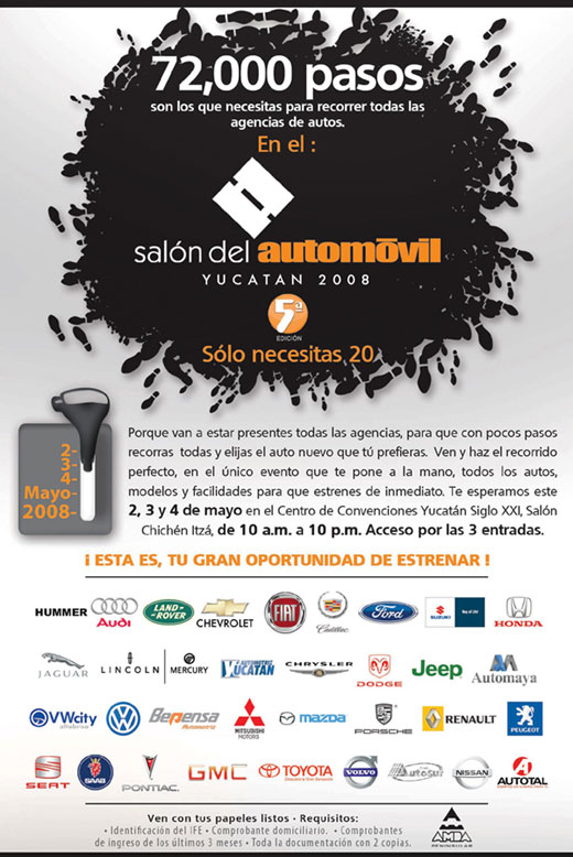 salon del automovil merida yucatan mexico